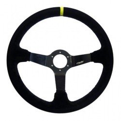ΤΙΜΟΝΙ CARRERA ΤΡΙΑΚΤΙΝΟ 350 mm/ΠΑΧΟΣ 104 mm/BΑΘΟΣ 90 mm (ΜΑΥΡΟ ΣΟΥΕΝΤ ΜΕ ΚΙΤΡΙΝΗ ΡΙΓΑ)-Simoni Racing-SRCAR/350C ΤΙΜΟΝΙ CARRERA ΤΡΙΑΚΤΙΝΟ 350 mm/ΠΑΧΟΣ 104 mm/BΑΘΟΣ 90 mm (ΜΑΥΡΟ ΣΟΥΕΝΤ ΜΕ ΚΙΤΡΙΝΗ ΡΙΓΑ)-Simoni Racing-SRCAR/350C