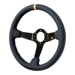 ΤΙΜΟΝΙ CARRERA PELLE ΤΡΙΑΚΤΙΝΟ 350 mm/ΠΑΧΟΣ 100 mm/BΑΘΟΣ 90 mm (ΜΑΥΡΟ ΟΙΚΟΛΟΓΙΚΟ ΔΕΡΜΑ ΜΕ ΚΙΤΡΙΝΗ ΡΙΓΑ)-Simoni Racing-SRCAR/350P ΤΙΜΟΝΙ CARRERA PELLE ΤΡΙΑΚΤΙΝΟ 350 mm/ΠΑΧΟΣ 100 mm/BΑΘΟΣ 90 mm (ΜΑΥΡΟ ΟΙΚΟΛΟΓΙΚΟ ΔΕΡΜΑ ΜΕ ΚΙΤΡΙΝΗ ΡΙΓΑ)-Simoni Racing-SRCAR/350P