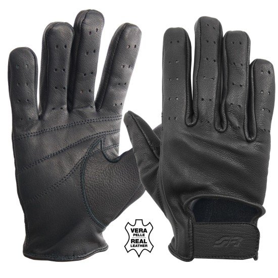 ΓΑΝΤΙΑ ΟΔΗΓΟΥ ΔΕΡΜΑΤΙΝΑ ΜΑΥΡΑ (ΧL) ΔΙΑΤΡΗΤΑ VINTAGE GLOVES SIMONI RACING  - 1 σετ.-Simoni Racing-SRGV3XL ΓΑΝΤΙΑ ΟΔΗΓΟΥ ΔΕΡΜΑΤΙΝΑ ΜΑΥΡΑ (ΧL) ΔΙΑΤΡΗΤΑ VINTAGE GLOVES SIMONI RACING  - 1 σετ.-Simoni Racing-SRGV3XL