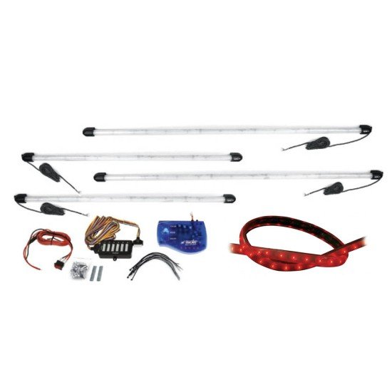 ΣΩΛΗΝΕΣ UNDERCAR LED ΚΟΚΚΙΝΟ ΧΡΩΜΑ 2x95cm & 2x125cm - 1 kit.-Simoni Racing-SRLSRU/1R ΣΩΛΗΝΕΣ UNDERCAR LED ΚΟΚΚΙΝΟ ΧΡΩΜΑ 2x95cm & 2x125cm - 1 kit.-Simoni Racing-SRLSRU/1R