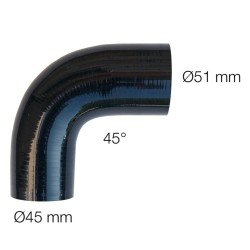 ΓΩΝΙΑ ΣΙΛΙΚΟΝΗΣ ΜΑΥΡΗ Φ51-Φ45 90 ΜΟΙΡΕΣ-Simoni Racing-SRR6 ΓΩΝΙΑ ΣΙΛΙΚΟΝΗΣ ΜΑΥΡΗ Φ51-Φ45 90 ΜΟΙΡΕΣ-Simoni Racing-SRR6