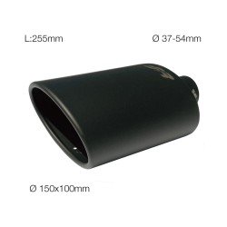 ΑΚΡΟ (ΜΠΟΥΚΑ) ΕΞΑΤΜΙΣΗΣ ΜΑΥΡΟ ΜΑΤ Φ37-54 mm (ΜΗΚΟΣ 255 mm/ΔΙΑΜΕΤΡΟΣ ΕΞΩΤΕΡΙΚΗ 150x100mm) SIMONI RACING  - 1 τεμ.-Simoni Racing-SRTRX/33N ΑΚΡΟ (ΜΠΟΥΚΑ) ΕΞΑΤΜΙΣΗΣ ΜΑΥΡΟ ΜΑΤ Φ37-54 mm (ΜΗΚΟΣ 255 mm/ΔΙΑΜΕΤΡΟΣ ΕΞΩΤΕΡΙΚΗ 150x100mm) SIMONI RACING  - 1 τεμ.-Simoni Racing-SRTRX/33N