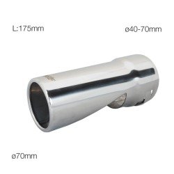 ΑΚΡΟ ΕΞΑΤΜΙΣΗΣ TRX97 175mm 40-70mm (ΦΑΛΤΣΟΚΟΜΜΕΝΟ ΣΤΗ ΜΕΣΗ)-Simoni Racing-SRTRX/97 ΑΚΡΟ ΕΞΑΤΜΙΣΗΣ TRX97 175mm 40-70mm (ΦΑΛΤΣΟΚΟΜΜΕΝΟ ΣΤΗ ΜΕΣΗ)-Simoni Racing-SRTRX/97