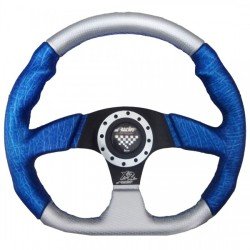 ΤΙΜΟΝΙ ΔΕΡΜΑ Χ2 33 ΜΠΛΕ-ΑΣΗΜΙ-Simoni Racing-SRX2330LBX ΤΙΜΟΝΙ ΔΕΡΜΑ Χ2 33 ΜΠΛΕ-ΑΣΗΜΙ-Simoni Racing-SRX2330LBX