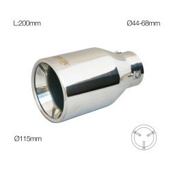 ΑΚΡΟ/ΜΠΟΥΚΑ ΕΞΑΤΜΙΣΗΣ ΧΡΩΜΙΟΥ 44-68mm (ΜΗΚΟΣ 200mm - ΔΙΑΜΕΤΡΟΣ ΕΞΩΤΕΡΙΚΗ 115mm) SIMONI RACING - 1 TEM-Simoni Racing-SRTRX/99 ΑΚΡΟ/ΜΠΟΥΚΑ ΕΞΑΤΜΙΣΗΣ ΧΡΩΜΙΟΥ 44-68mm (ΜΗΚΟΣ 200mm - ΔΙΑΜΕΤΡΟΣ ΕΞΩΤΕΡΙΚΗ 115mm) SIMONI RACING - 1 TEM-Simoni Racing-SRTRX/99