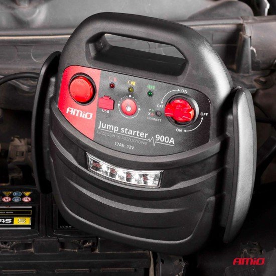 ΕΚΚΙΝΗΤΗΣ ΜΠΑΤΑΡΙΑΣ STARTER 4 ΣΕ 1 17Ah 12V DC 300A (700A max) 250PSI ΜΕ ΚΟΜΠΡΕΣΕΡ ΑΕΡΑ / ΜΑΝΟΜΕΤΡΟ / 3 LED / 2 ΠΡΙΖΕΣ 12V / 1 ΘΥΡΑ USB 5V 2,1A SENA ΓΙΑ ΒΕΝΖΙΝΗ ΚΑΙ DIESEL AMiO - 1 ΤΕΜ.-Amio-02523/AM ΕΚΚΙΝΗΤΗΣ ΜΠΑΤΑΡΙΑΣ STARTER 4 ΣΕ 1 17Ah 12V DC 300A (700A max) 250PSI ΜΕ ΚΟΜΠΡΕΣΕΡ ΑΕΡΑ / ΜΑΝΟΜΕΤΡΟ / 3 LED / 2 ΠΡΙΖΕΣ 12V / 1 ΘΥΡΑ USB 5V 2,1A SENA ΓΙΑ ΒΕΝΖΙΝΗ ΚΑΙ DIESEL AMiO - 1 ΤΕΜ.-Amio-02523/AM