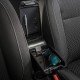 Ολοκληρωμένος Τεμπέλης Καθίσματος ARMSTER 3 SEAT MOUNTED για Ford Transit Connect LHD 2018+ από Πλαστικό και Vegan Δέρμα σε Μαύρο Χρώμα RATI - 1 τεμ.-Rati-V01085/RT