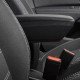 Ολοκληρωμένος Τεμπέλης Καθίσματος ARMSTER 3 PLUG & PLAY για Opel Mokka LHD 2012-2016 / Opel Mokka X LHD 2016-2020 (με Εργοστασιακό Υποβραχιόνιο) από Πλαστικό και Vegan Δέρμα σε Μαύρο Χρώμα RATI - 1 τεμ.-Rati-V01519/RT