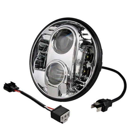 ΦΑΝΑΡΙ ΣΤΡΟΓΓΥΛΟ 7 ΙΝΤΣΩΝ ME 8LED CREE (XML-10W) 9-36V 6000-6500K CHROME-M-Tech-WHL101/MT ΦΑΝΑΡΙ ΣΤΡΟΓΓΥΛΟ 7 ΙΝΤΣΩΝ ME 8LED CREE (XML-10W) 9-36V 6000-6500K CHROME-M-Tech-WHL101/MT