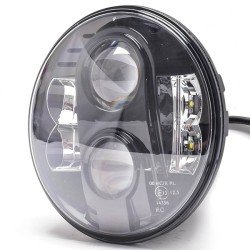 ΦΑΝΑΡΙ ΣΤΡΟΓΓΥΛΟ 7 ΙΝΤΣΩΝ ME 8LED CREE (XML-10W) 9-36V 6000-6500K ΜΑΥΡΟ-M-Tech-WHL102/MT ΦΑΝΑΡΙ ΣΤΡΟΓΓΥΛΟ 7 ΙΝΤΣΩΝ ME 8LED CREE (XML-10W) 9-36V 6000-6500K ΜΑΥΡΟ-M-Tech-WHL102/MT