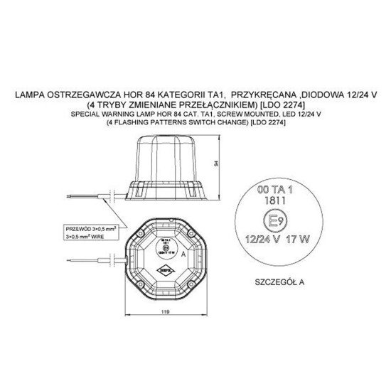ΦΑΡΟΣ LED IP56 ECE 12-24V ΒΙΔΩΤΟΣ 48LED ΠΟΡΤΟΚΑΛΙ 94x119mm-M-Tech-WLB37401Y/MT ΦΑΡΟΣ LED IP56 ECE 12-24V ΒΙΔΩΤΟΣ 48LED ΠΟΡΤΟΚΑΛΙ 94x119mm-M-Tech-WLB37401Y/MT