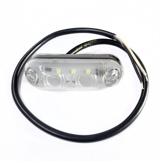 ΦΩΣ ΟΓΚΟΥ LD370 12/24V 3LED ΛΕΥΚΟ 8 x 2,5 -1ΤΕΜ.-M-Tech-WMLHOR370/MT ΦΩΣ ΟΓΚΟΥ LD370 12/24V 3LED ΛΕΥΚΟ 8 x 2,5 -1ΤΕΜ.-M-Tech-WMLHOR370/MT