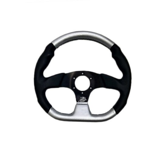 ΤΙΜΟΝΙ ΔΕΡΜΑ Χ2 33 ΜΑΥΡΟ-ΑΣΗΜΙ-Simoni Racing-SRX2330NX ΤΙΜΟΝΙ ΔΕΡΜΑ Χ2 33 ΜΑΥΡΟ-ΑΣΗΜΙ-Simoni Racing-SRX2330NX