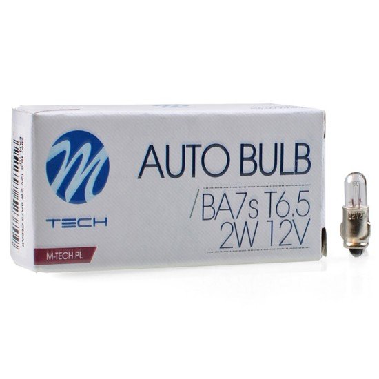 T6.5 12V 2W BA7s (ΜΙΝΙΟΝ) STANDARD ΑΛΟΓΟΝΟΥ 10ΤΕΜ. M-TECH-M-Tech-Z89/MT T6.5 12V 2W BA7s (ΜΙΝΙΟΝ) STANDARD ΑΛΟΓΟΝΟΥ 10ΤΕΜ. M-TECH-M-Tech-Z89/MT