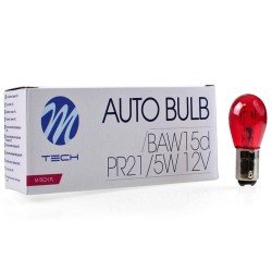 PR21/5W 12V BAW15d 21/5W ΚΟΚΚΙΝΟ (ΔΙΠΟΛΙΚΟ) ΠΑΡΑΚΕΝΤΡΟ  STANDARD 10ΤΕΜ. M-TECH-M-Tech-Z97/MT PR21/5W 12V BAW15d 21/5W ΚΟΚΚΙΝΟ (ΔΙΠΟΛΙΚΟ) ΠΑΡΑΚΕΝΤΡΟ  STANDARD 10ΤΕΜ. M-TECH-M-Tech-Z97/MT