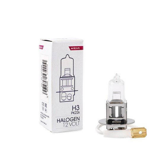 H3 12V 100W PK22s STANDARD ΑΛΟΓΟΝΟΥ ΚΟΥΤΙ  M-TECH - 1ΤΕΜ.-M-Tech-Z99/MT H3 12V 100W PK22s STANDARD ΑΛΟΓΟΝΟΥ ΚΟΥΤΙ  M-TECH - 1ΤΕΜ.-M-Tech-Z99/MT