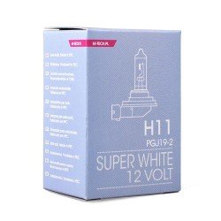 H11 12V 55W PGJ19-2 COLOR SUPERWHITE 1ΤΕΜ. M-TECH-M-Tech-ZSW11/MT H11 12V 55W PGJ19-2 COLOR SUPERWHITE 1ΤΕΜ. M-TECH-M-Tech-ZSW11/MT