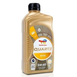 Total Quartz 9000 Συνθετικό Λάδι Αυτοκινήτου 5W-40 1lt