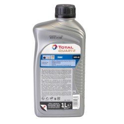 Total Quartz 7000 Συνθετικό Λάδι Αυτοκινήτου 10W-40 1lt 