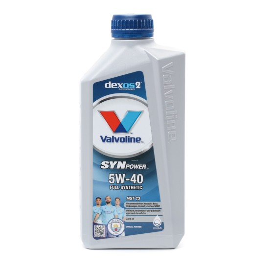 Valvoline Synpower MST C3 Συνθετικό Λάδι Αυτοκινήτου 5W-40 1lt