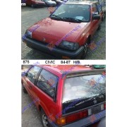 HONDA CIVIC H/B 84-87