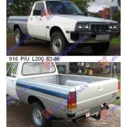 MITSUBISHI P/U L200 83-86