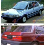 HONDA CIVIC SEDAN 86-87