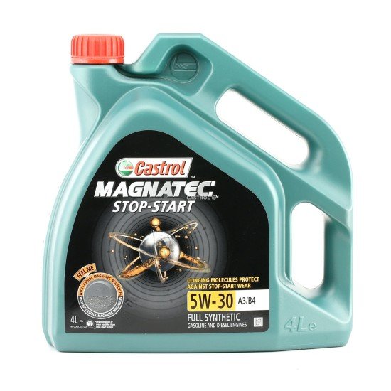 CASTROL Magnatec, Stop-Start A3/B4 Λάδι κινητήρα
5W-30, 4l, Πλήρως συνθετικό λάδι CASTROL Magnatec, Stop-Start A3/B4 Λάδι κινητήρα
5W-30, 4l, Πλήρως συνθετικό λάδι