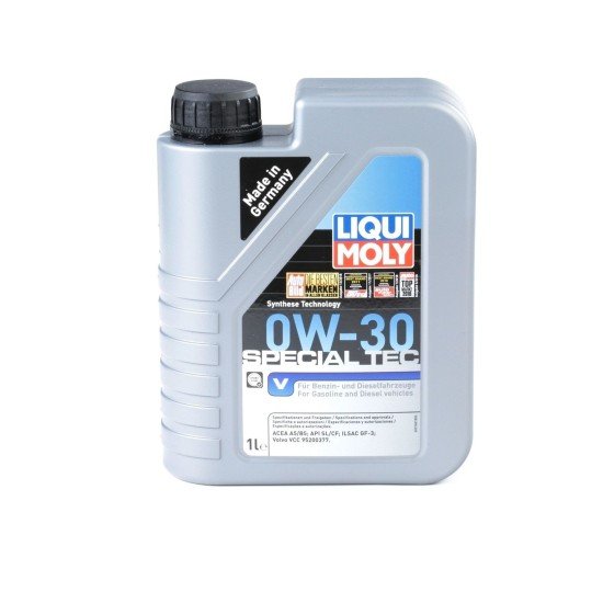LIQUI MOLY Special Tec, V Λάδι κινητήρα
0W-30, 1l LIQUI MOLY Special Tec, V Λάδι κινητήρα
0W-30, 1l