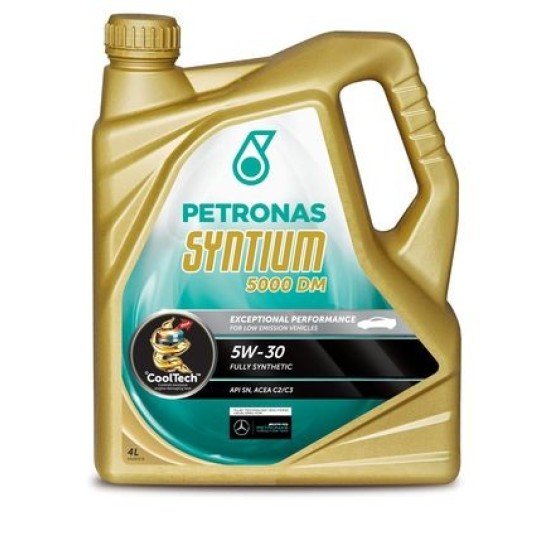 Συνθετικό λάδι PETRONAS SYNTIUM 5000 DM 5W30 4L 19984019 Συνθετικό λάδι PETRONAS SYNTIUM 5000 DM 5W30 4L 19984019