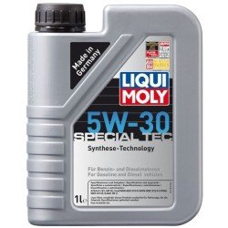 LIQUI MOLY Special Tec Λάδι κινητήρα
5W-30, 1l, Συνθετικό λάδι LIQUI MOLY Special Tec Λάδι κινητήρα
5W-30, 1l, Συνθετικό λάδι