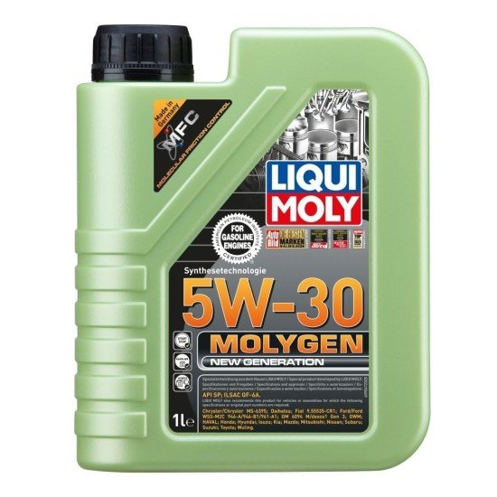 LIQUI MOLY Molygen, New Generation Λάδι κινητήρα
5W-30, 1l LIQUI MOLY Molygen, New Generation Λάδι κινητήρα
5W-30, 1l