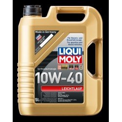 LIQUI MOLY Leichtlauf Λάδι κινητήρα
10W-40, 5l, εν μέρει συνθετικό λάδι LIQUI MOLY Leichtlauf Λάδι κινητήρα
10W-40, 5l, εν μέρει συνθετικό λάδι