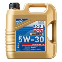 LIQUI MOLY Longlife III Λάδι κινητήρα
5W-30, 4l, Συνθετικό λάδι LIQUI MOLY Longlife III Λάδι κινητήρα
5W-30, 4l, Συνθετικό λάδι