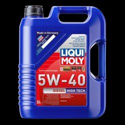LIQUI MOLY Diesel High Tech Λάδι κινητήρα
5W-40, 5l LIQUI MOLY Diesel High Tech Λάδι κινητήρα
5W-40, 5l