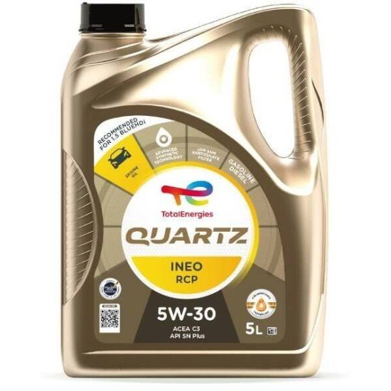 TotalEnergies Quartz INEO RCP 5W30 5L 231089 TotalEnergies Quartz INEO RCP 5W30 5L 231089