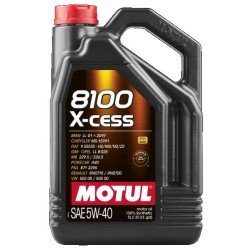 MOTUL 8100, X-CESS Λάδι κινητήρα
5W-40, 5l MOTUL 8100, X-CESS Λάδι κινητήρα
5W-40, 5l