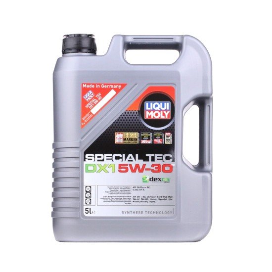 LIQUI MOLY Special Tec, DX1 Λάδι κινητήρα
5W-30, 5l LIQUI MOLY Special Tec, DX1 Λάδι κινητήρα
5W-30, 5l