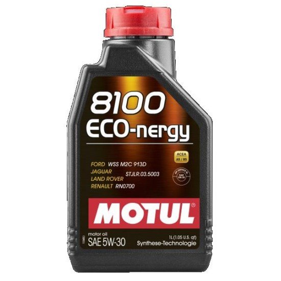 MOTUL 8100, ECO-NERGY Λάδι κινητήρα
5W-30, 1l, Συνθετικό λάδι MOTUL 8100, ECO-NERGY Λάδι κινητήρα
5W-30, 1l, Συνθετικό λάδι