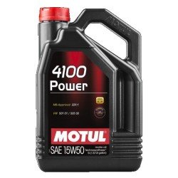 MOTUL 4100, Power Λάδι κινητήρα
15W-50, 5l, Oρυκτέλαιο MOTUL 4100, Power Λάδι κινητήρα
15W-50, 5l, Oρυκτέλαιο
