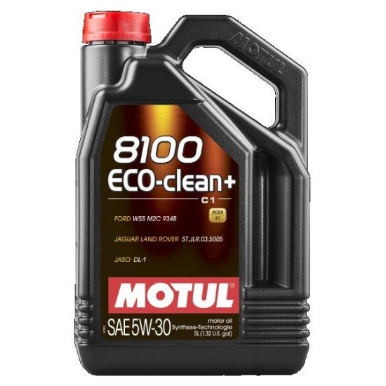MOTUL 8100, ECO-CLEAN+ Λάδι κινητήρα
5W-30, 5l MOTUL 8100, ECO-CLEAN+ Λάδι κινητήρα
5W-30, 5l