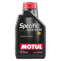 MOTUL SPECIFIC, 505 01 502 00 Λάδι κινητήρα
5W-40, 1l, Συνθετικό λάδι MOTUL SPECIFIC, 505 01 502 00 Λάδι κινητήρα
5W-40, 1l, Συνθετικό λάδι