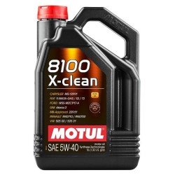 MOTUL 8100, X-clean Λάδι κινητήρα
5W-40, 5l MOTUL 8100, X-clean Λάδι κινητήρα
5W-40, 5l