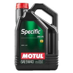 MOTUL SPECIFIC, CNG/LPG Λάδι κινητήρα
5W-40, 5l, Συνθετικό λάδι MOTUL SPECIFIC, CNG/LPG Λάδι κινητήρα
5W-40, 5l, Συνθετικό λάδι