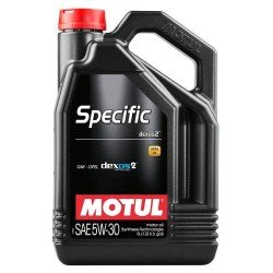 MOTUL SPECIFIC, DEXOS2 Λάδι κινητήρα
5W-30, 5l MOTUL SPECIFIC, DEXOS2 Λάδι κινητήρα
5W-30, 5l