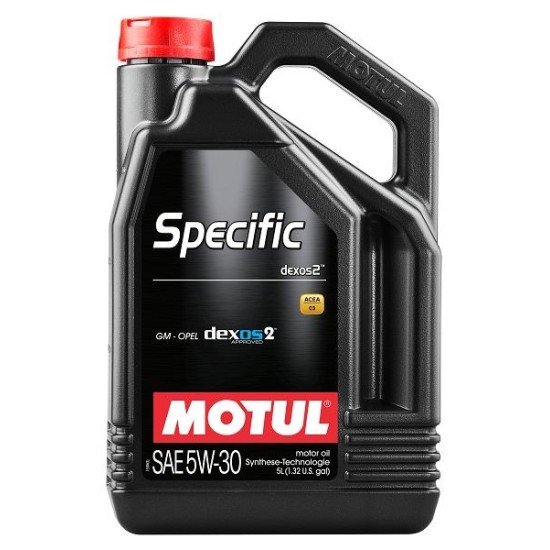 MOTUL SPECIFIC, DEXOS2 Λάδι κινητήρα
5W-30, 5l MOTUL SPECIFIC, DEXOS2 Λάδι κινητήρα
5W-30, 5l