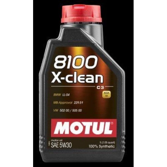 MOTUL X-CLEAN Λάδι κινητήρα
5W-30, 1l, Συνθετικό λάδι MOTUL X-CLEAN Λάδι κινητήρα
5W-30, 1l, Συνθετικό λάδι