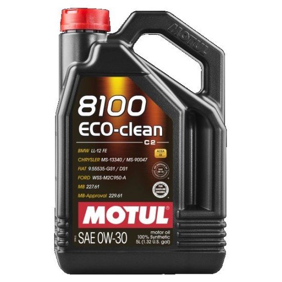 MOTUL ECO-CLEAN Λάδι κινητήρα
0W-30, 5l, Συνθετικό λάδι MOTUL ECO-CLEAN Λάδι κινητήρα
0W-30, 5l, Συνθετικό λάδι
