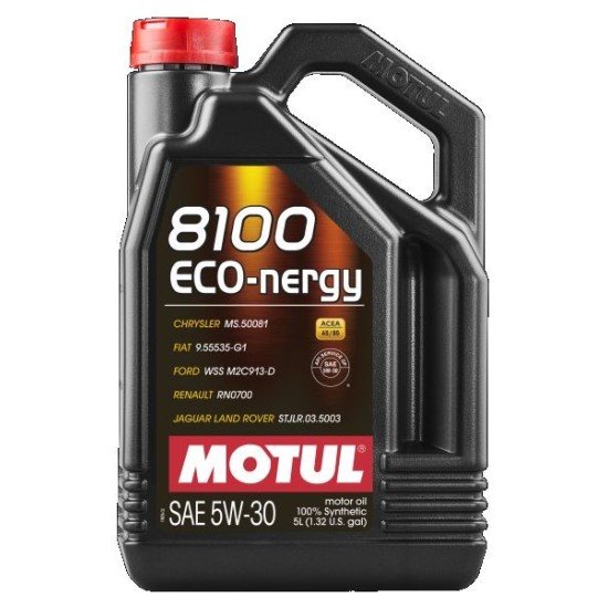 MOTUL 8100, ECO-NERGY Λάδι κινητήρα
5W-30, 5l, Συνθετικό λάδι MOTUL 8100, ECO-NERGY Λάδι κινητήρα
5W-30, 5l, Συνθετικό λάδι