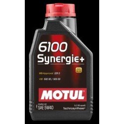 MOTUL SYNERGIE+ Λάδι κινητήρα
5W-40, 1l, εν μέρει συνθετικό λάδι MOTUL SYNERGIE+ Λάδι κινητήρα
5W-40, 1l, εν μέρει συνθετικό λάδι